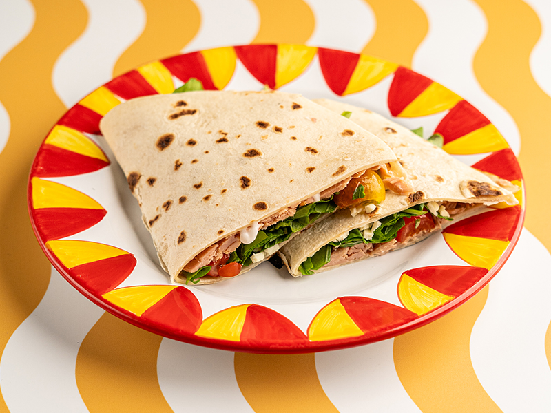 Piadina Tuna & Tomatoes